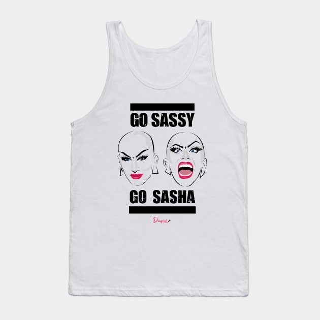 Sasha from Drag Race Tank Top by dragover